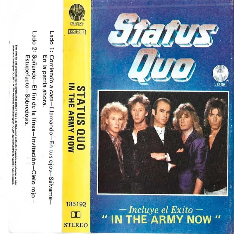 STATUS QUO - IN THE ARMY NOW