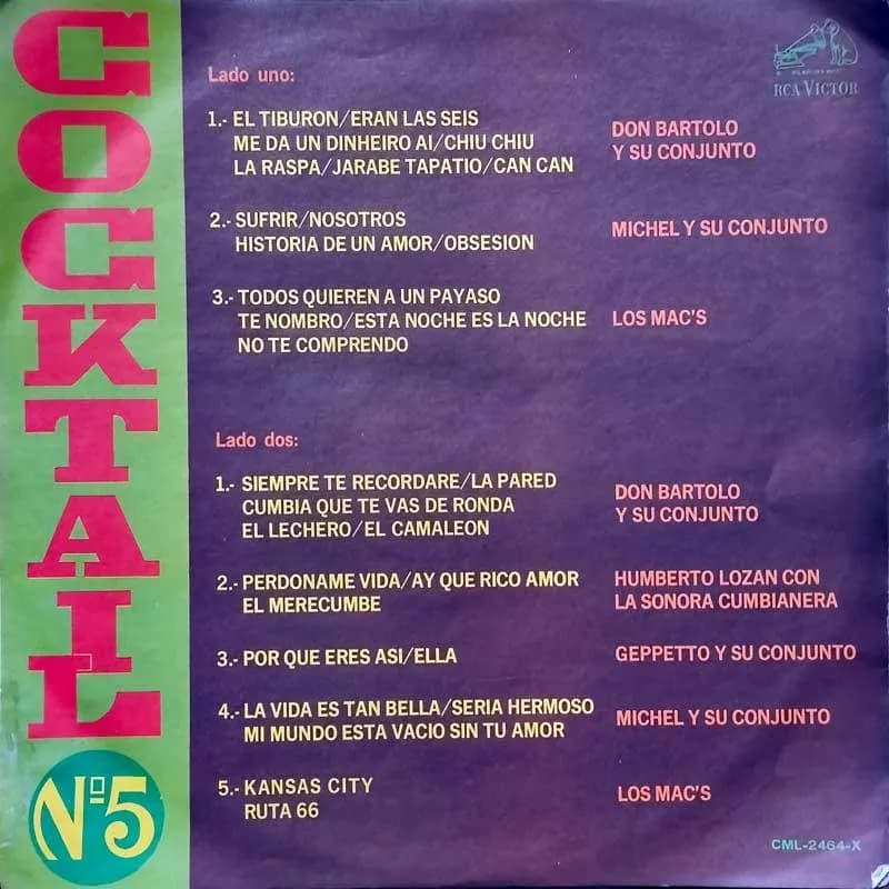 VARIOS - COCKTAIL NÂ° 5