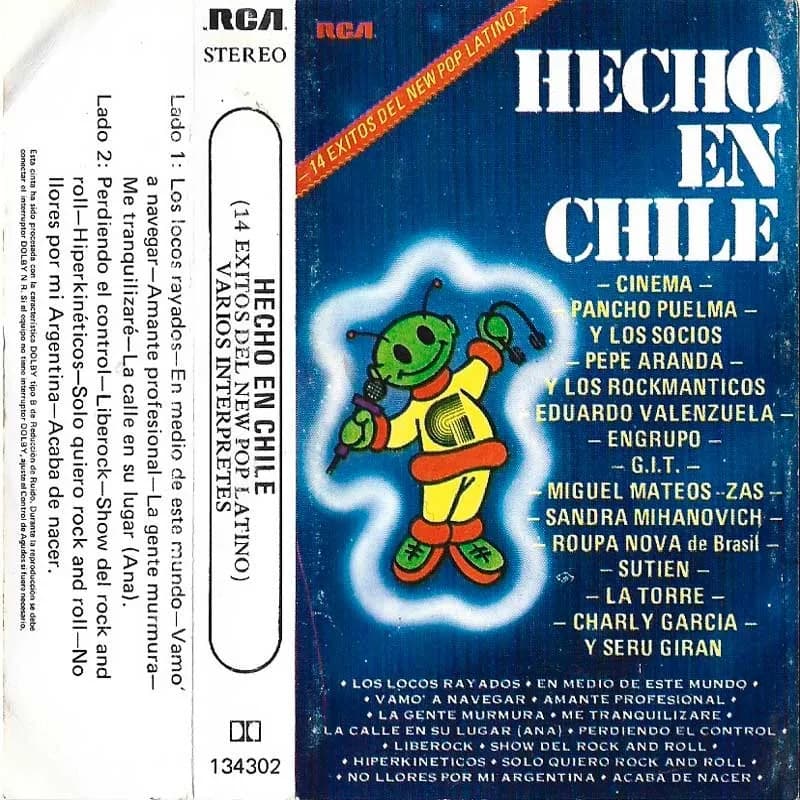 VARIOS INTERPRETES - HECHO EN CHILE (14 EXITOS DEL NEW POP LATINO)