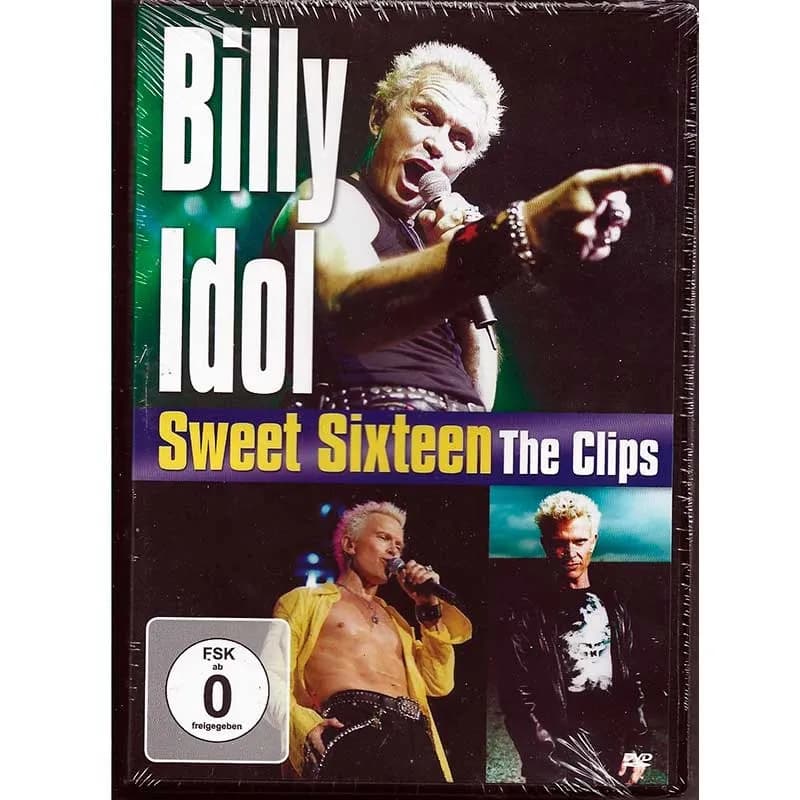 BILLY IDOL, SWEET SIXTEEN - THE CLIPS