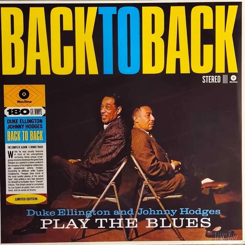 DUKE ELLINGTON, JOHNNY HODGES - BACK TO BACK