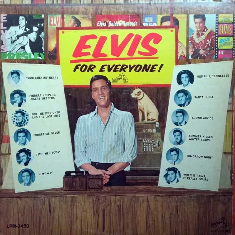 ELVIS PRESLEY - ELVIS FOR EVERYONE
