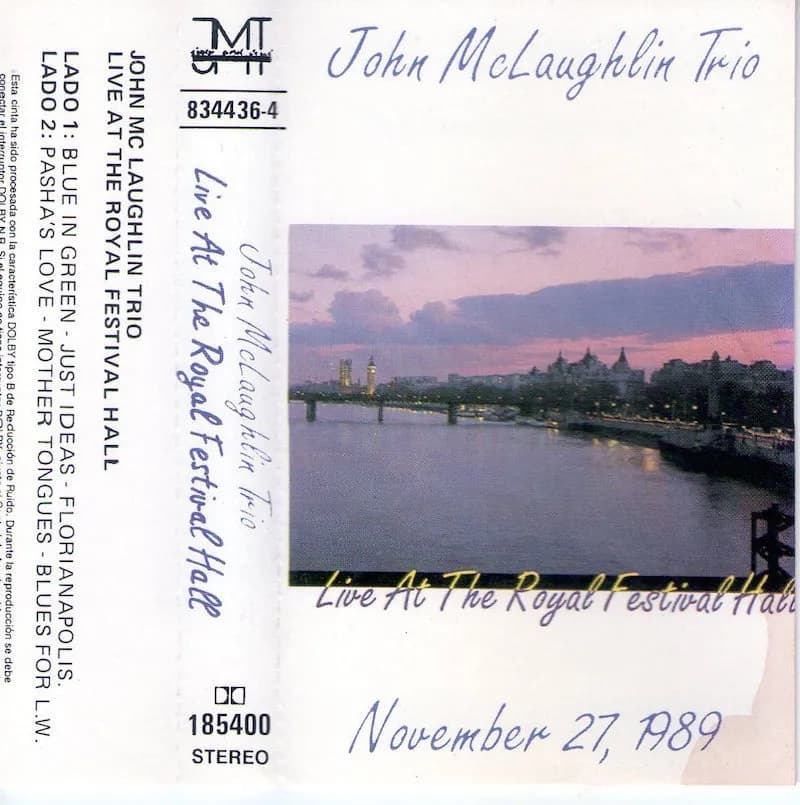JOHN McLAUGHLIN TRIO - LIVE AT THE ROYAL FESTIVAL HALL