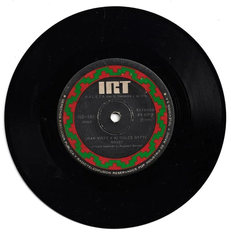 MALEZA CON H. SAAVEDRA Y SU ORQUESTA "Ž– ¿HAN VISTO A MI DULCE GYPSY ROSE? / MIRA LA LUZ DEL SOL
