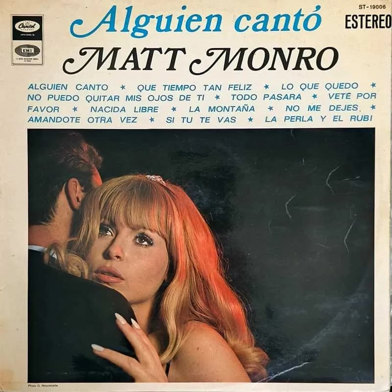 MATT MONRO - ALGUIEN CANTÓ