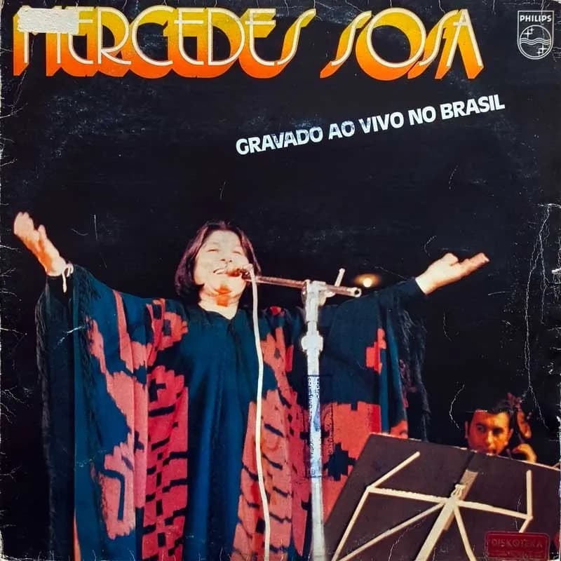 MERCEDES SOSA - AO VIVO NO BRASIL
