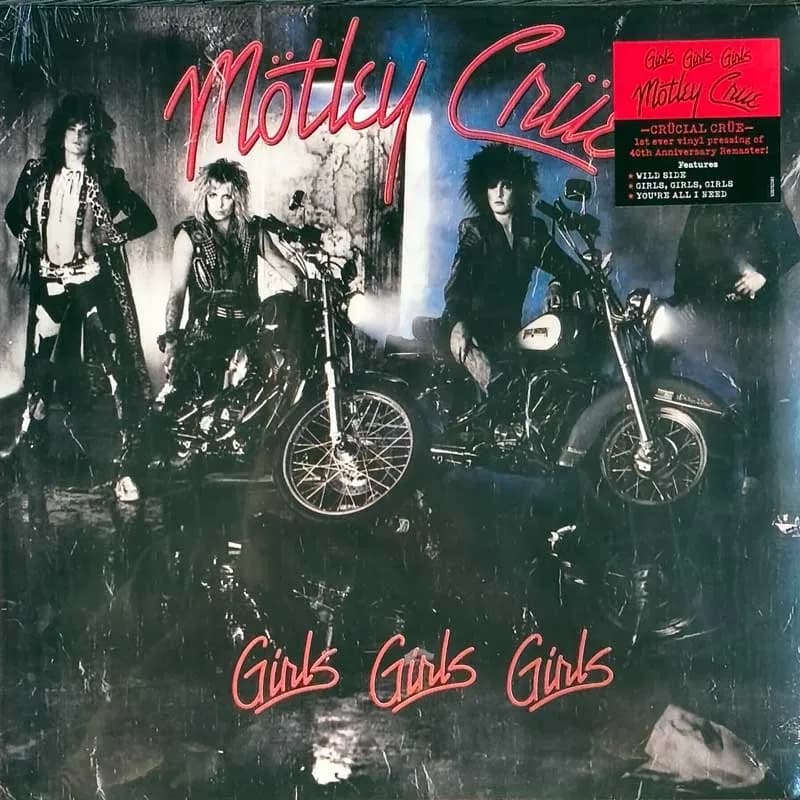 MÖTLEY CRÜE - GIRLS, GIRLS, GIRLS