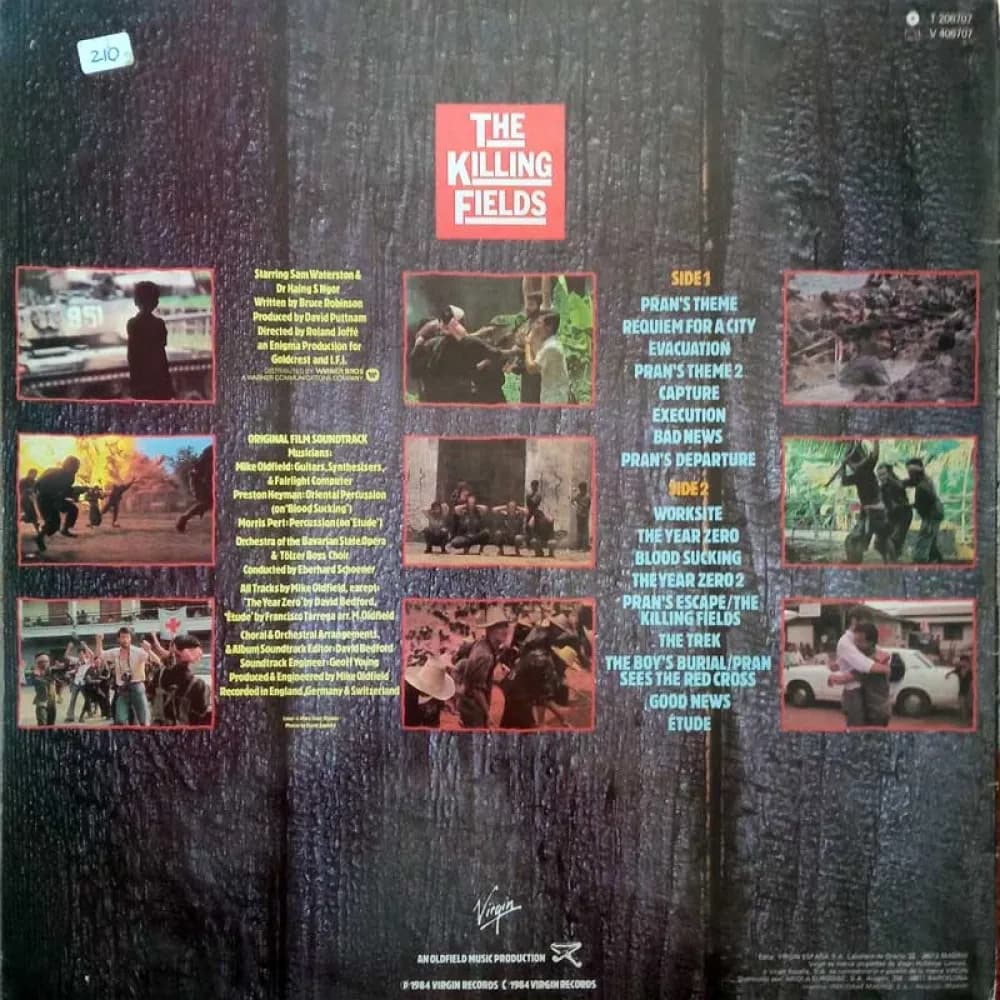 MIKE OLDFIELD - THE KILLING FIELDS (ORIGINAL MOTION SOUNDTRACK)