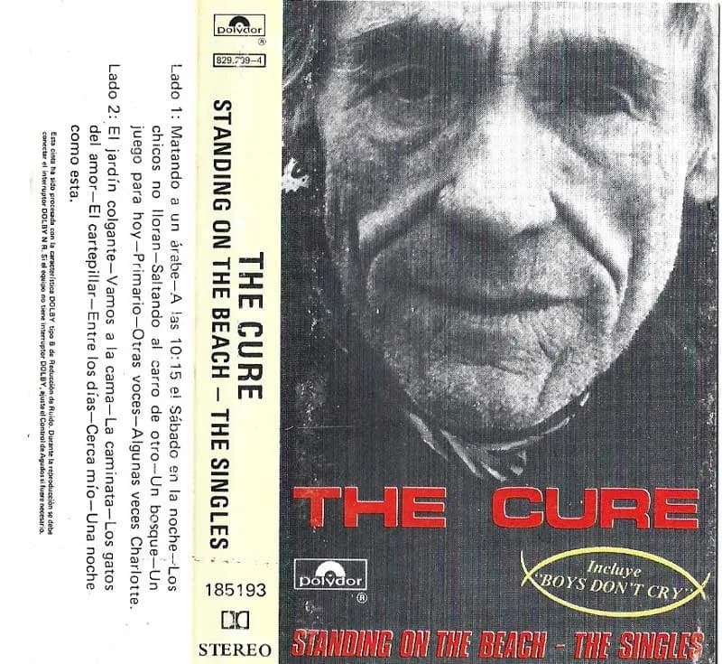THE CURE, STANDING ON THE BEACH - THE SINGLES