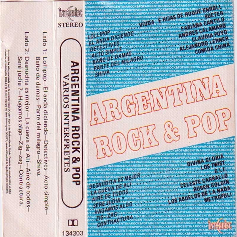 VARIOS INTERPRETES - ARGENTINA POP & ROCK