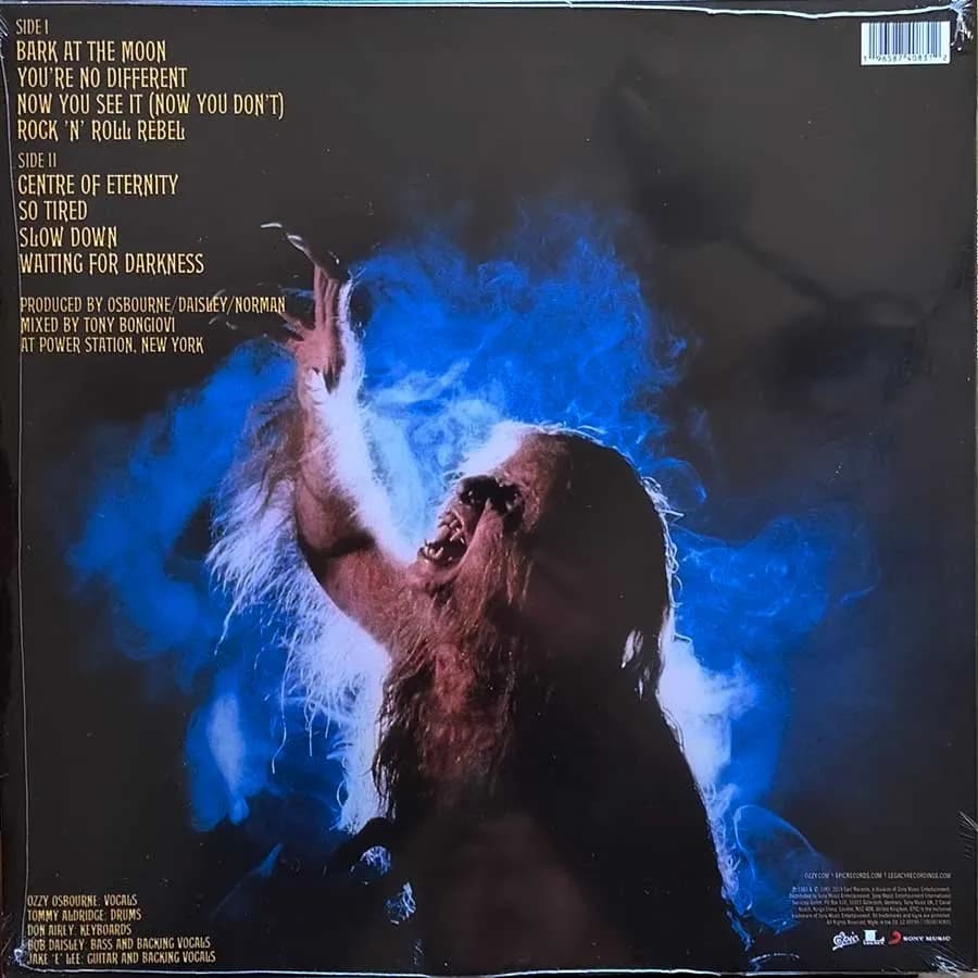 OZZY OSBOURNE - BARK AT THE MOON