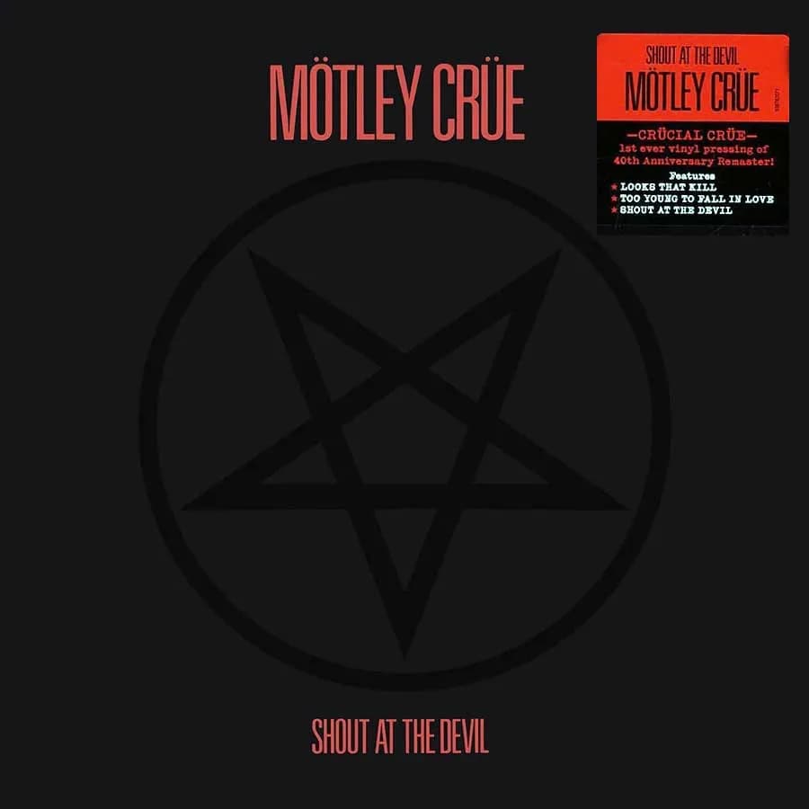 MÖTLEY CRÜE - SHOUT AT THE DEVIL