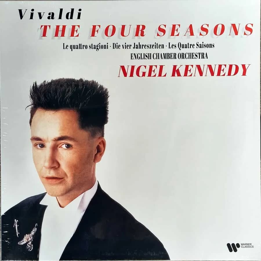 NIGEL KENNEDY, VIVALDI, THE ENGLISH CHAMBER ORCHESTRA - THE FOUR SEASONS (LE QUATTRO STAGIONI · DIE VIER JAHRESZEITEN · LES QUATRE SAISONS)