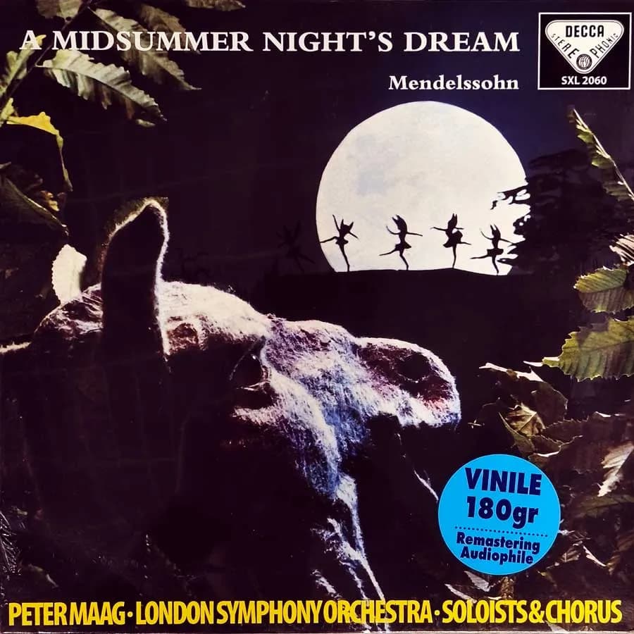 mendelssohn, peter maag, the london symphony orchestra - A MIDSUMMER NIGHT´S DREAM