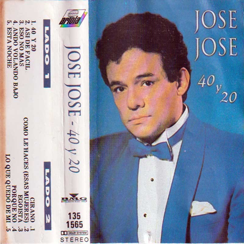 JOSE JOSE - 40 Y 20