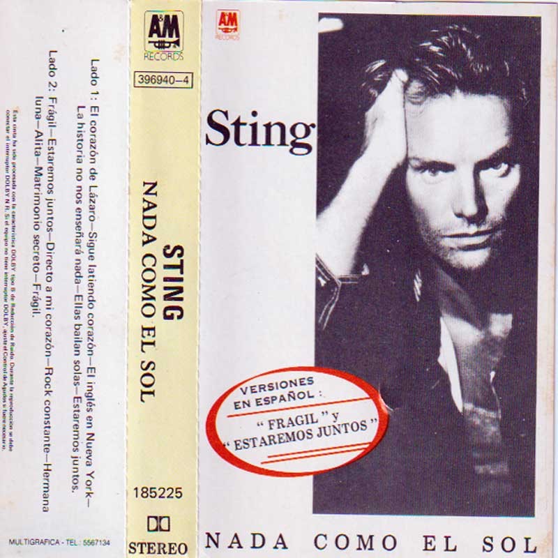 STING - NADA COMO EL SOL