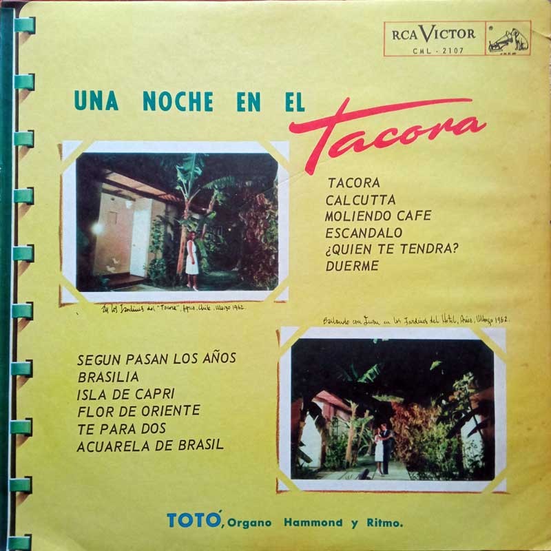 TOTÓ, ORGANO HAMMOND Y RITMO - UNA NOCHE EN EL TACORA